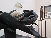 Wiesław Adamski, "A Dove" In Memoriam exhibition in Regional Museum in Szczecinek
