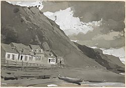 Winslow Homer - Wolfe's Cove, Quebec
