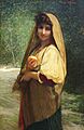Woman with an Orange