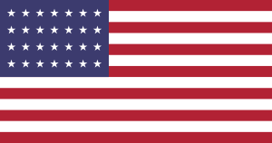 28 Star US Flag