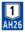 AH26 (N1) sign.svg