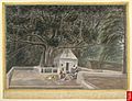 A small temple beneath the Bodhi tree, Bodh Gaya, c. 1810
