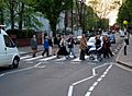 Abbey Road Zebra crossing 2004-01