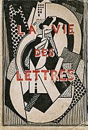 Albert Gleizes, c.1920, L'Homme dans les maisons, La Vie des Lettres (cover illustration), Jacques Povolozky & Cie, Paris, 1920