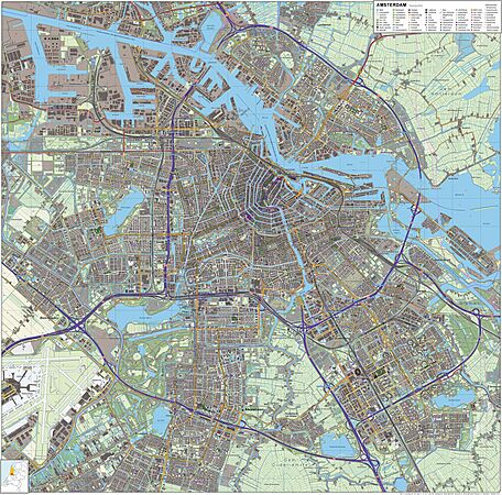Amsterdam-topografie