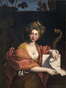 Angelica Kauffman - Cumaean Sibyl after Domenichino (c.1763)FXD