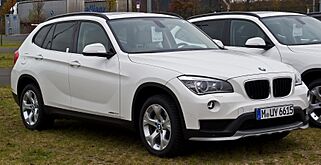 BMW X1 xDrive20d (E84, 2. Facelift) – Frontansicht, 7. Dezember 2014, Düsseldorf