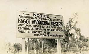 Bagot Community Sign