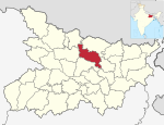 Bihar district location map Darbhanga.svg