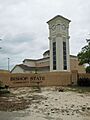 Bishop State clock tower May 2012