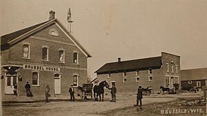 Brussel House in Brussels Wisconsin 1914