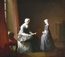 Chardin, Jean-Siméon - The Good Education - Google Art Project