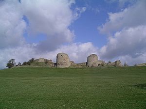 Chartley Castle ruins 1