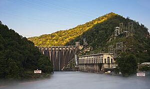 Cheoah Hydroelectric Dam Graham Co NC
