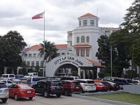 City of San Juan Government Center - side view (Pinaglabanan, San Juan; 12-09-2019)