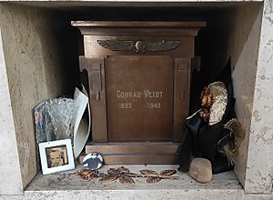 Conrad Veidt - Golders Green Crematorium