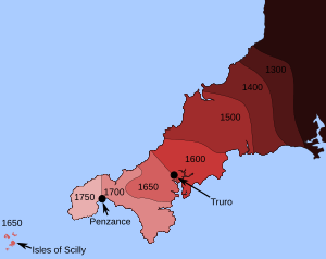 Cornish Language Shift