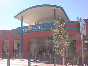Dog Swamp Shopping Centre entrance