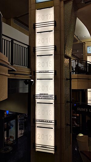 Dolby Theatre Oscar Winners