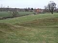 Earthwork at Bagot's Bromley - geograph.org.uk - 1136678