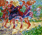 Emil Nolde - 1909 - Wildly Dancing Children