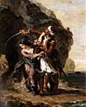 Eugène Delacroix - The Bride of Abydos - WGA06224
