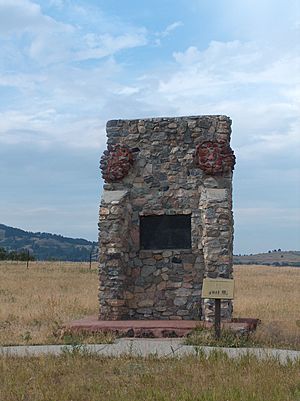 Fort Phil Kearney - Wagon Box Fight memorial