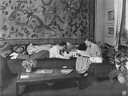 Fritz Lang und Thea von Harbou, 1923 od. 1924