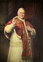 G.P.A.Healy, Portrait of Pope Pius IX (1871)