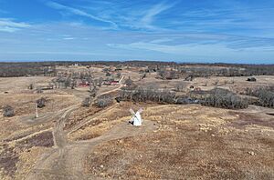 Gardiners Island settlement (private island in New York)