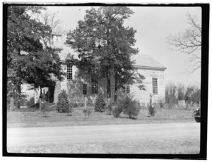 Historic American Buildings Survey, Delos H. Smith, Photographer SOUTH ELEVATION. - St. John's Episcopal Church, State Route 1329, Williamsboro, Vance County, NC HABS NC,91-WILBO,1-1