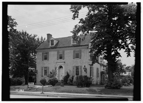 Historic American Buildings Survey Nathaniel R. Ewan, Photographer July 2, 1937 EXTERIOR - NORTHWEST ELEVATION - Paul House, Paulsboro, Gloucester County, NJ HABS NJ,8-PABO,1-1