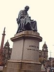 George Square, James Watt Statue