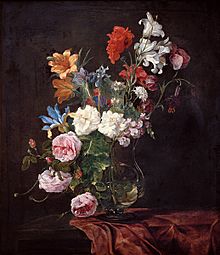 Jan Fyt - Vase of Flowers