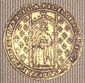 Jean II denier d Or aux fleurs de lys 1351