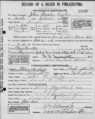 John Baxter Taylor Death Certificate