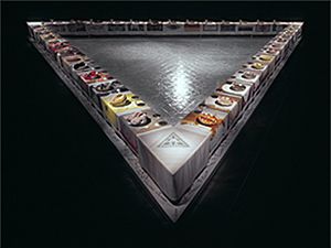 Judy Chicago The Dinner Party