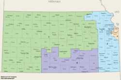 Kansas Congressional Districts, 113th Congress