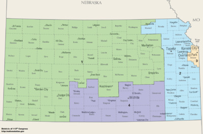 Kansas Congressional Districts, 113th Congress