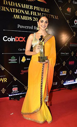 Kiara Advani at Dadasaheb Phalke International Film Festival Awards 2022