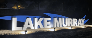 Lake Murray Welcome Sign