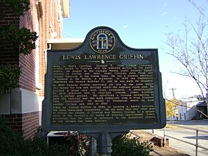 Lewis Lawrence Griffin Historical Marker