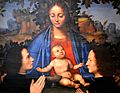 Madonna con Bambino e devoti, Giovanni Agostino da Lodi 001