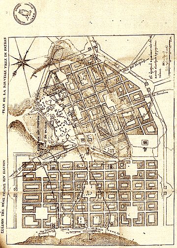 Map Patras Stamatis Voulgaris 1829