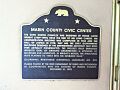 Marin Civic Center Marker