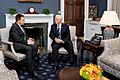 Mike Pence with Estonian PM Jüri Ratas
