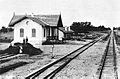 Military train station of Dedeagats 1893