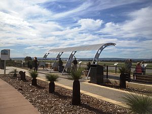 Perth Airport viewing platform
