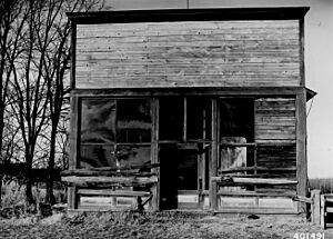 Photograph of Abandoned General Store at Oneva, Wisconsin - NARA - 2128894