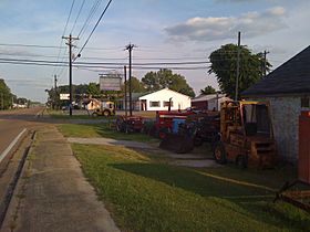 Pinson's small commercial strip in 2008